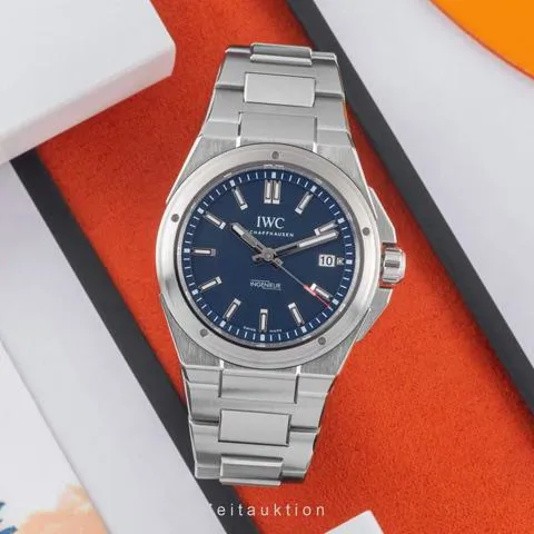 IWC Ingenieur Automatic IW323909 40mm Stainless steel Blue 2