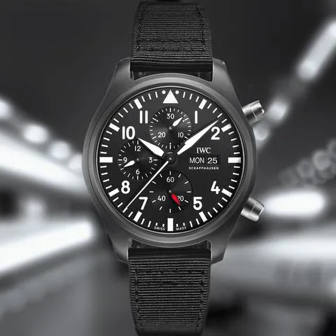 IWC Pilot Chronograph IW389101 44.5mm Ceramic Black