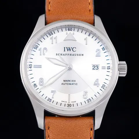 IWC Pilot Mark IW325502 39mm Stainless steel Silver