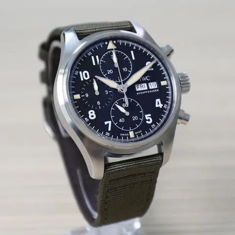 IWC Pilot IW387903 41mm Stainless steel Black 3