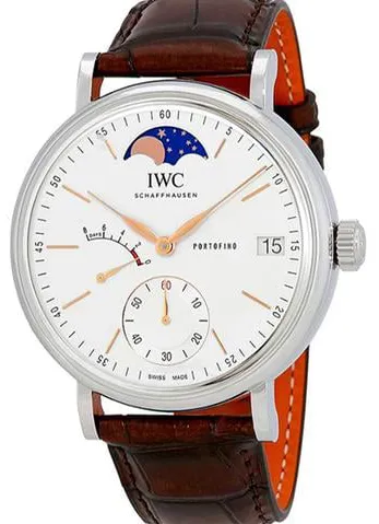 IWC Portofino Hand-Wound IW516401 45mm Stainless steel Silver