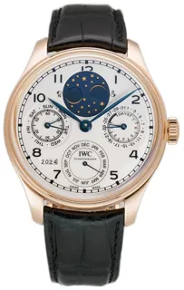 IWC Portuguese Perpetual Calendar IW503405 Red gold White