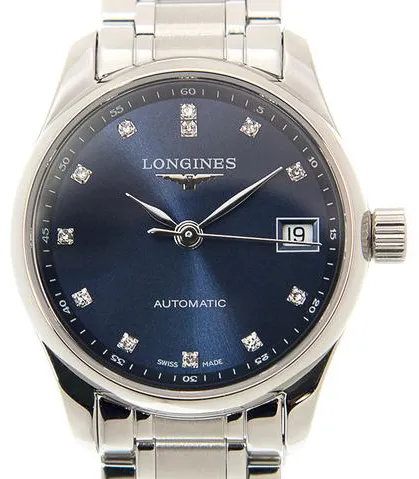 Longines Master Collection L2.128.4.97.6 25.5mm Stainless steel Blue