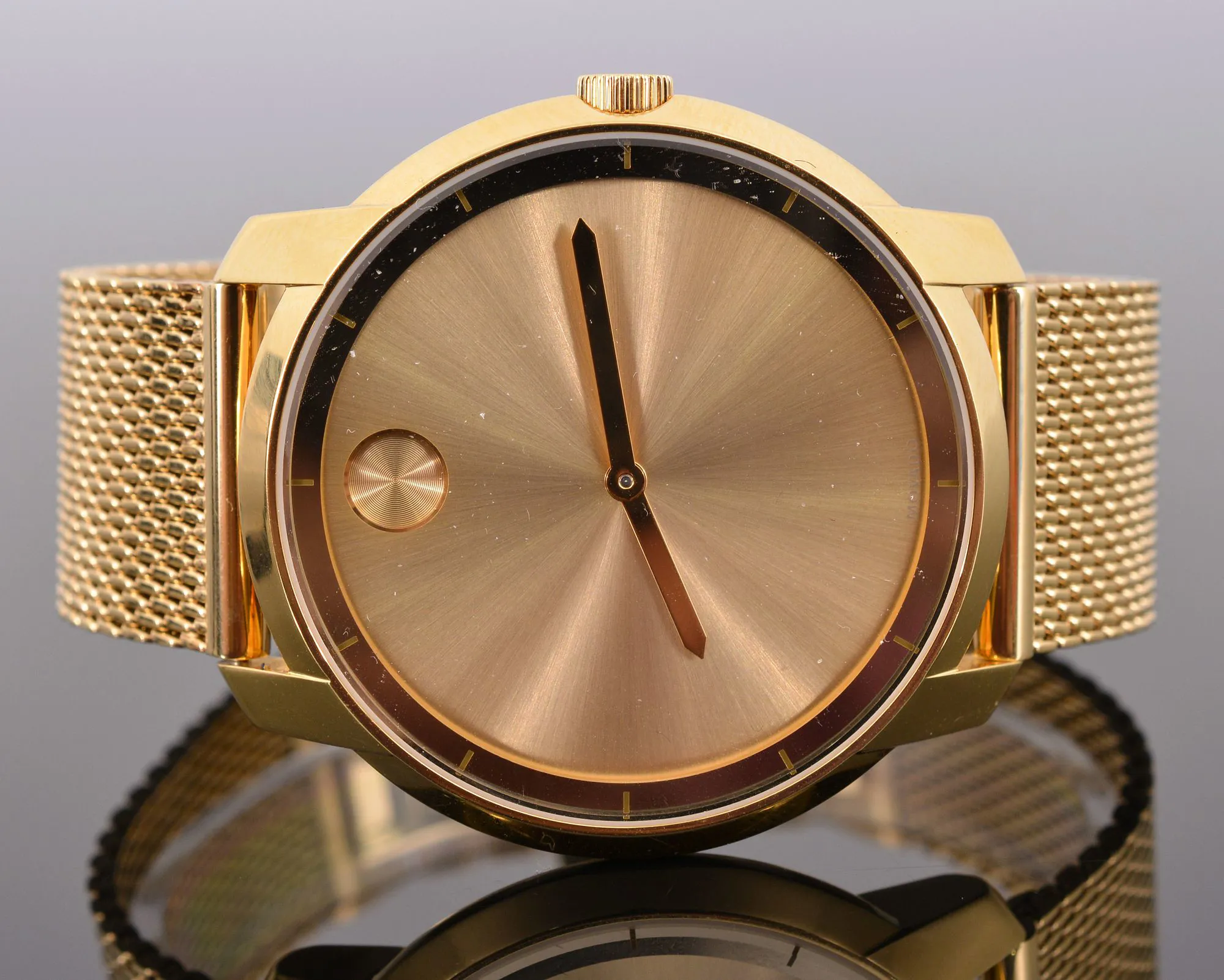 Movado Bold nullmm Gold-plated steel