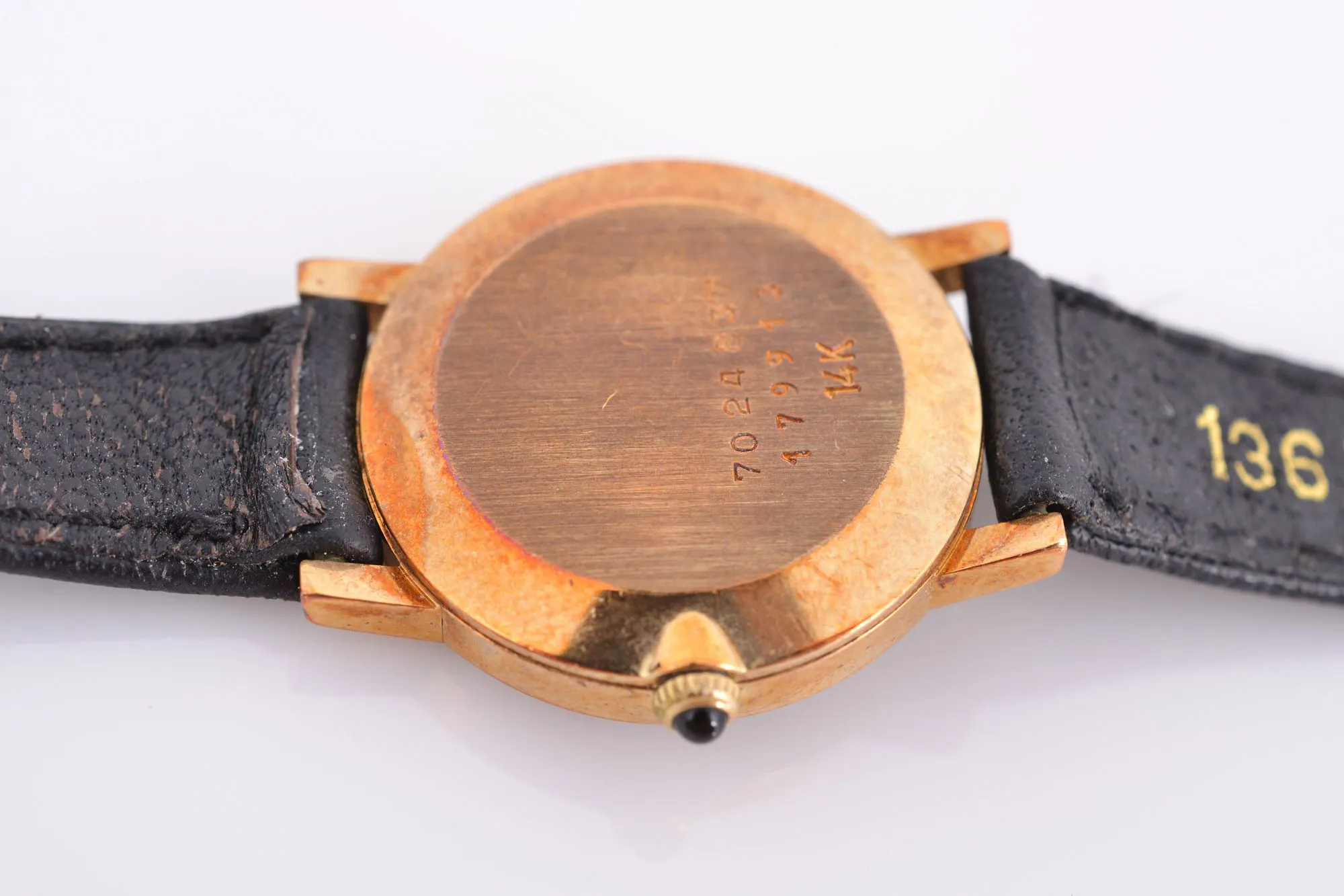 Movado Museum nullmm Yellow gold Black 4