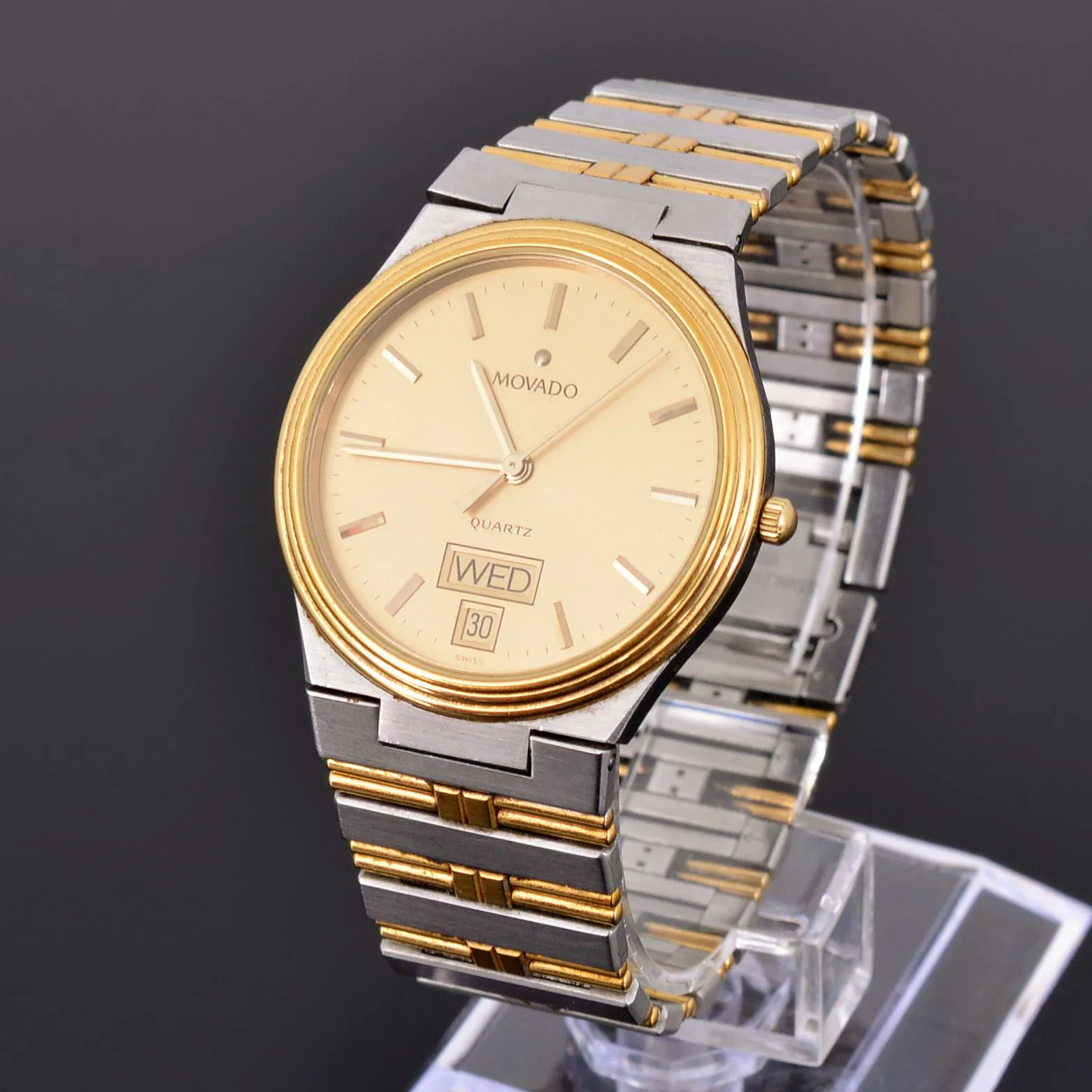 Movado nullmm Yellow gold and stainless steel 6