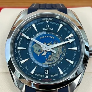 Omega Aqua Terra 220.12.43.22.03.001 Stainless steel Blue