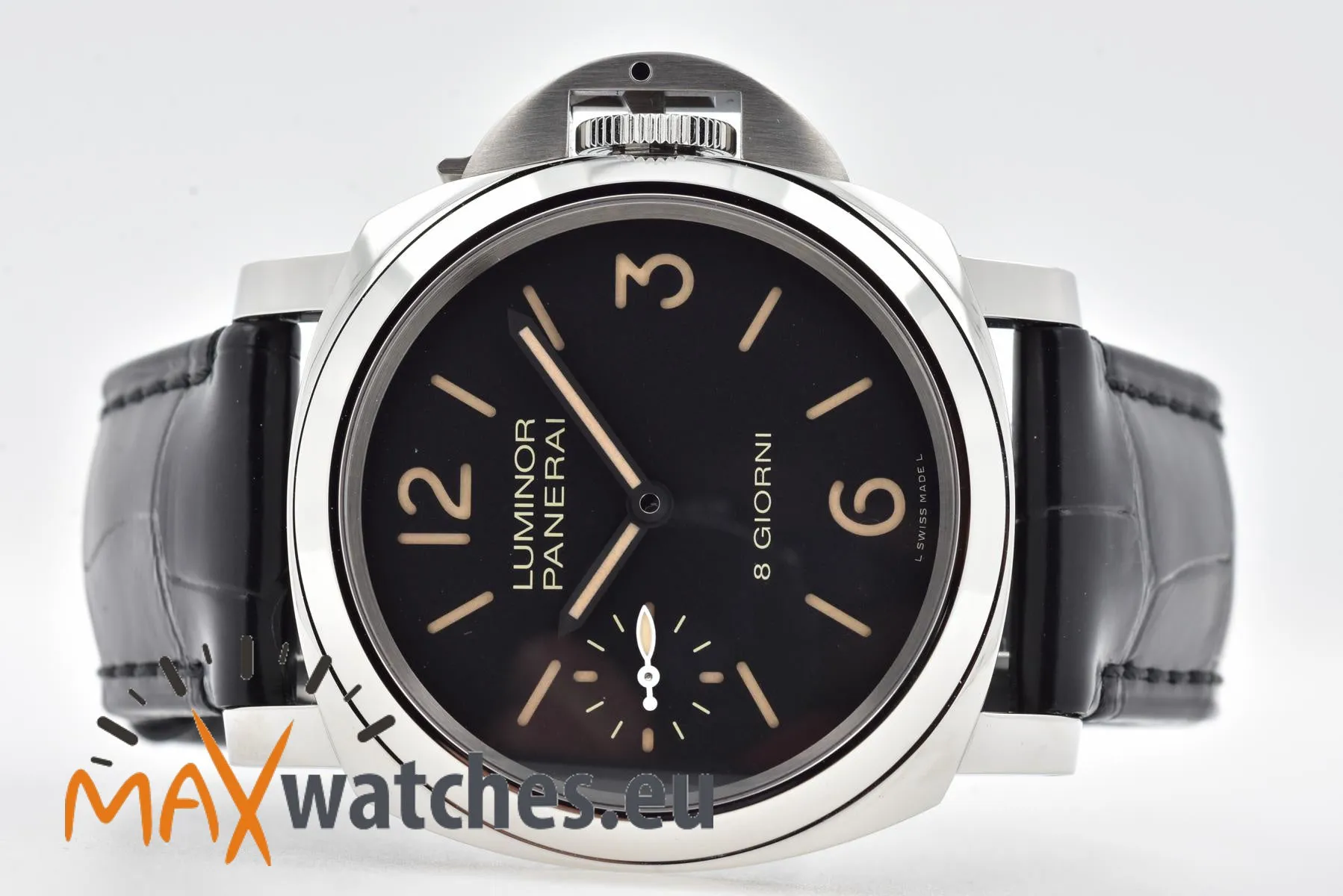 Panerai Luminor Base 8 Days PAM 00915 44mm Stainless steel Black