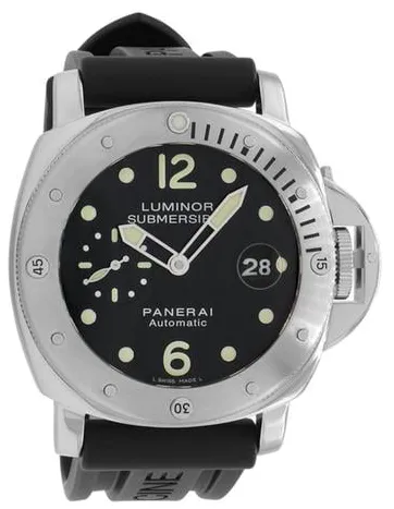 Panerai Submersible PAM 00024 24mm Stainless steel Black