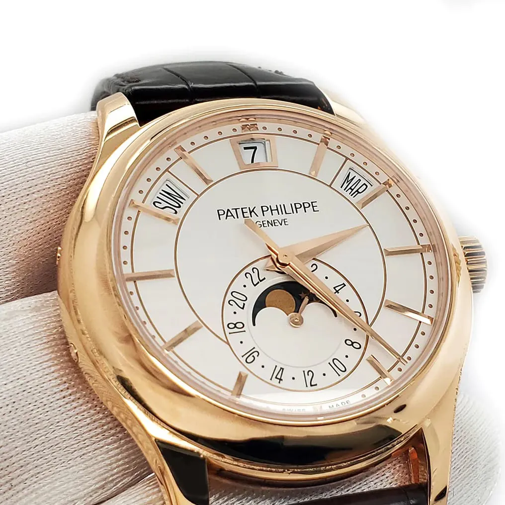 Patek Philippe Annual Calendar 5205R-001 40mm Rose gold White 1