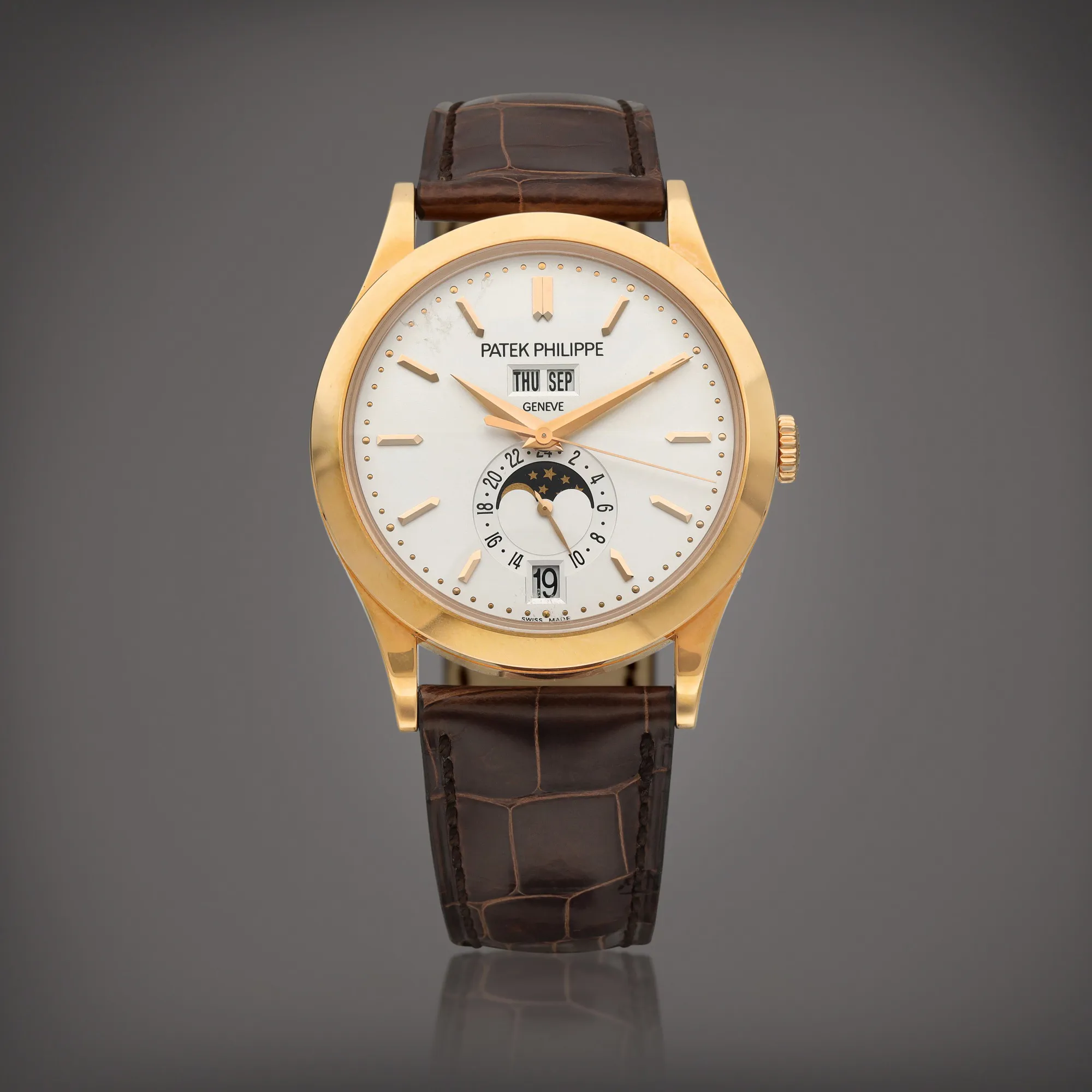 Patek Philippe Annual Calendar 5396R-011 39mm Rose gold Silver 2