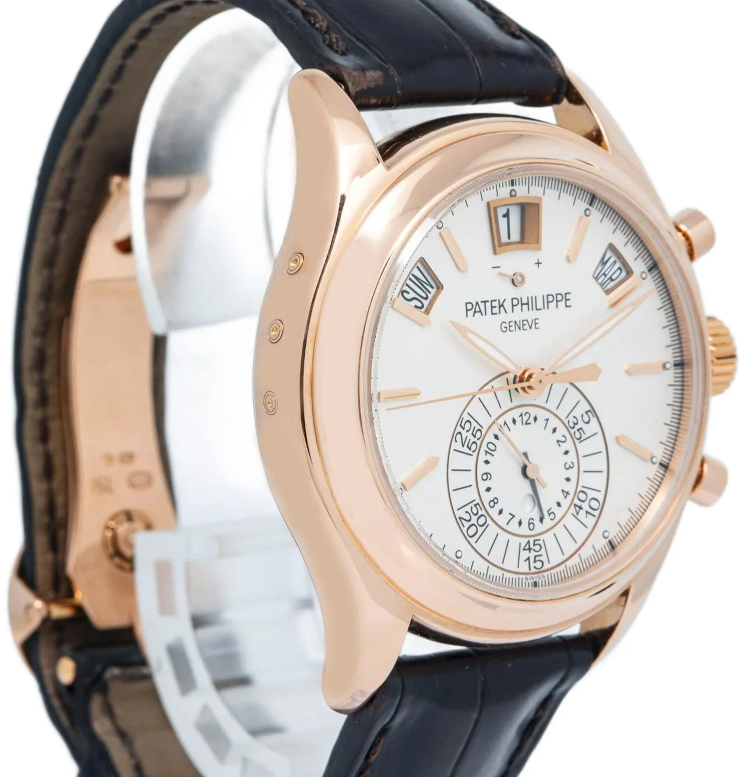 Patek Philippe Annual Calendar Chronograph 5960R-011 40.5mm Rose gold Silver 2