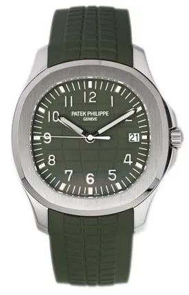 Patek Philippe Aquanaut 5168G-010 42mm White gold Green