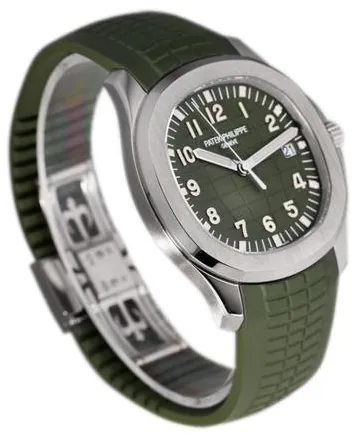 Patek Philippe Aquanaut 5168G-010 42mm White gold Green 1