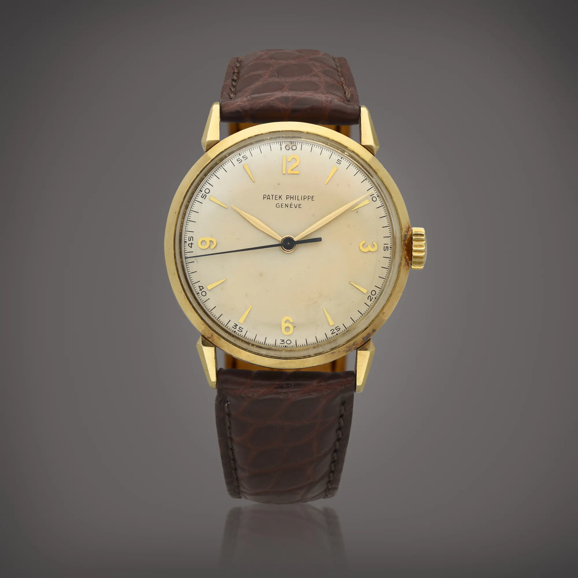 Patek Philippe Calatrava 1578 35mm Yellow gold Silver 1