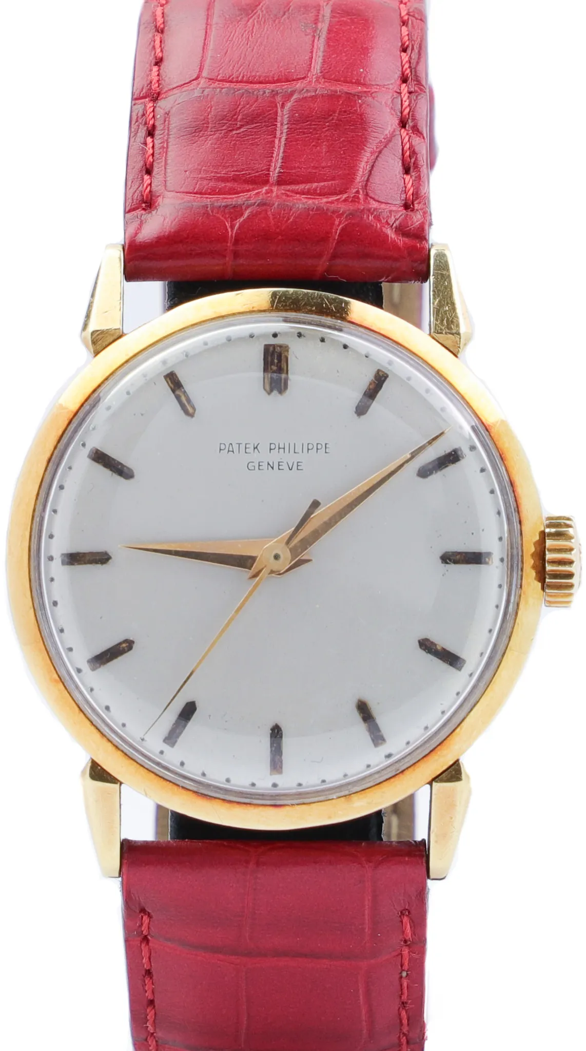 Patek Philippe Calatrava 1578 35mm Yellow gold Silver