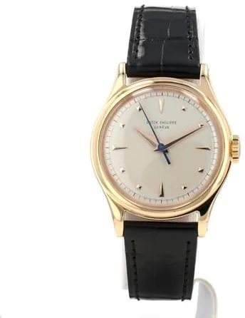 Patek Philippe Calatrava 2508 35mm Rose gold Silver 1