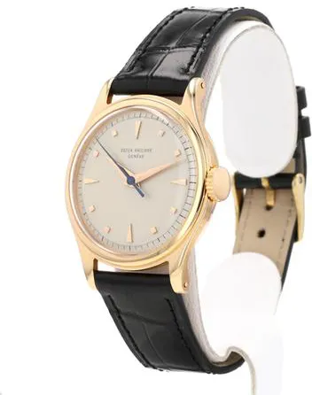 Patek Philippe Calatrava 2508 35mm Rose gold Silver 4