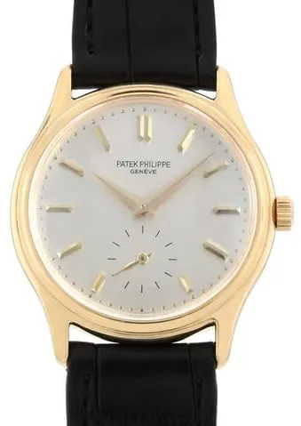 Patek Philippe Calatrava 3923J 32mm Yellow gold Silver