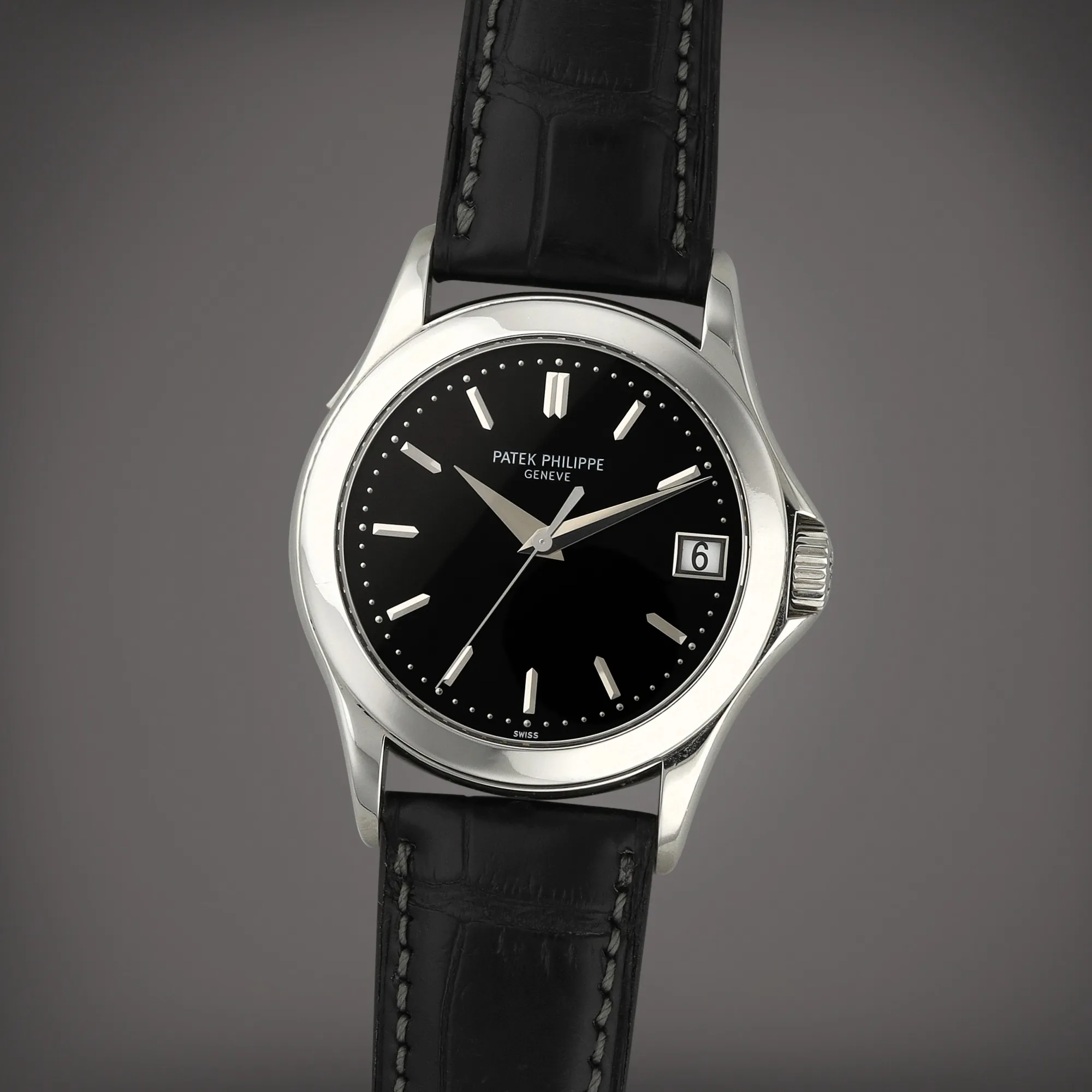 Patek Philippe Calatrava 5107P 37mm Platinum Black