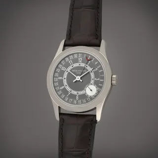 Patek Philippe Calatrava 6000G-010 White gold Gray