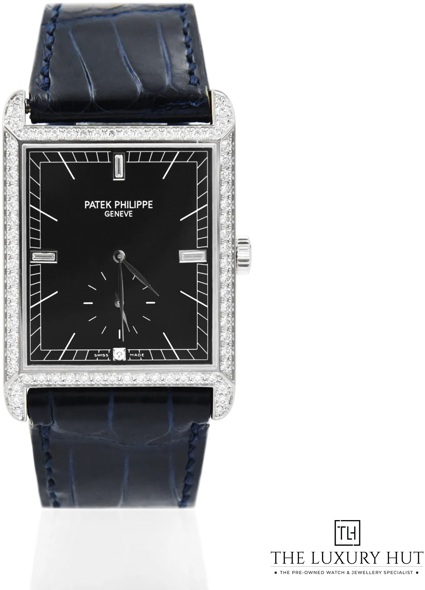 Patek Philippe Gondolo 5112G-001 30mm White gold Black