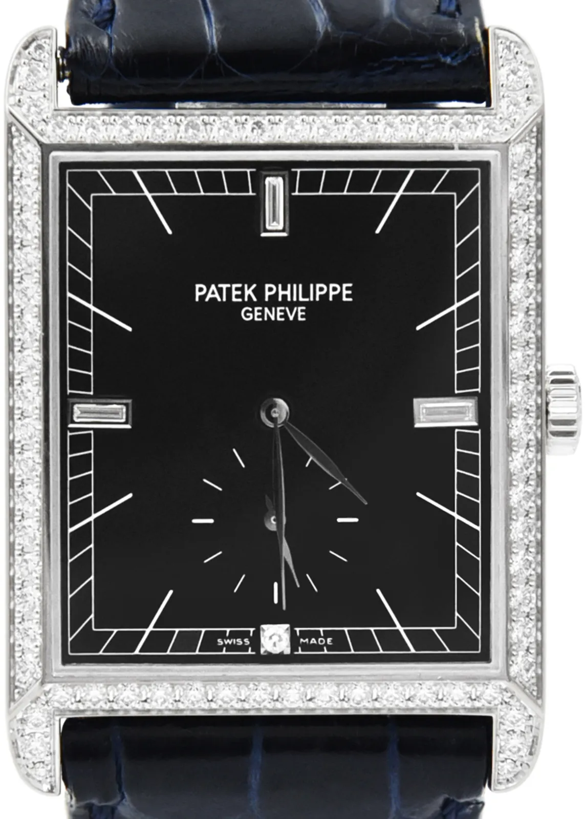 Patek Philippe Gondolo 5112G-001 30mm White gold Black