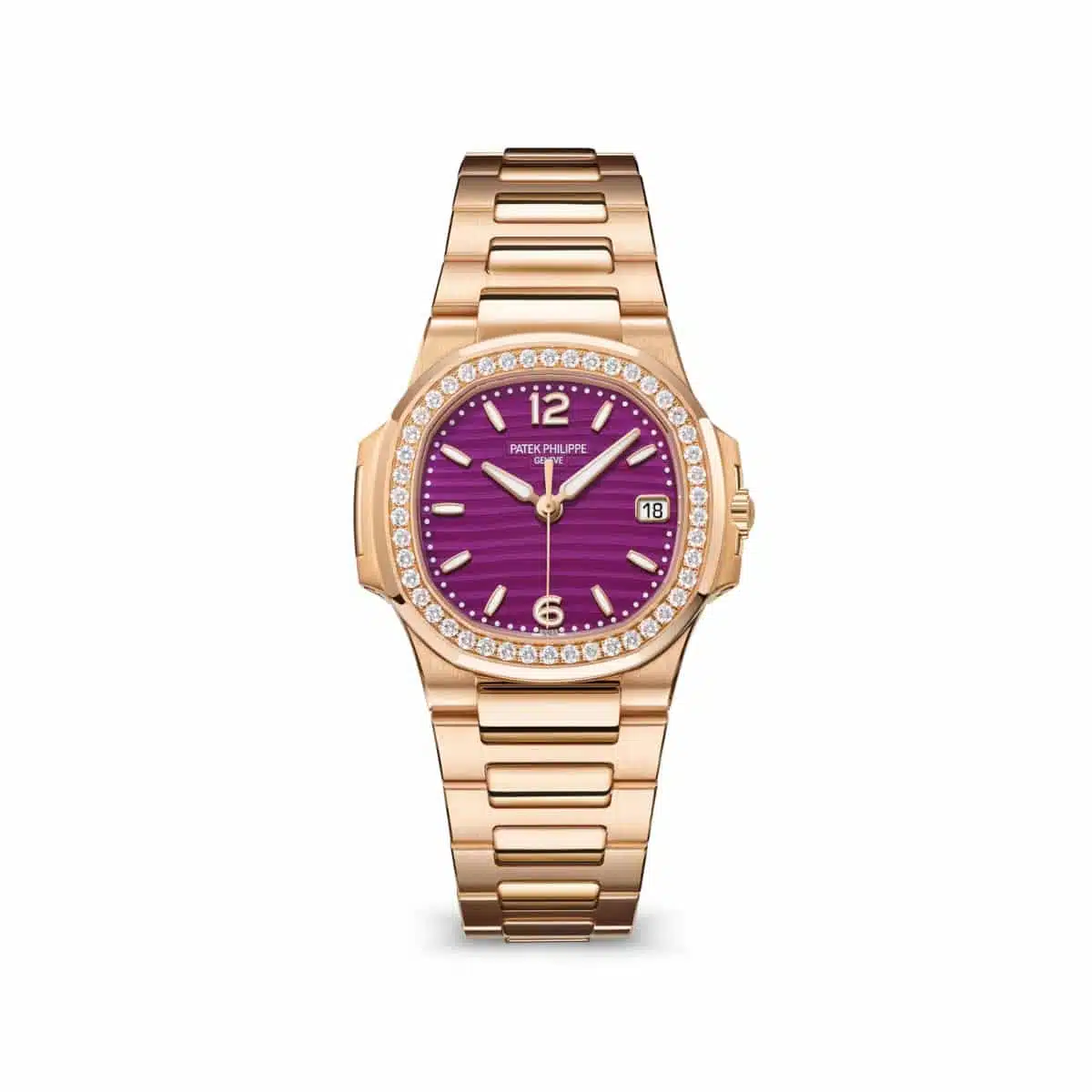 Patek Philippe Nautilus 7010/1R-013 32mm Rose gold Purple