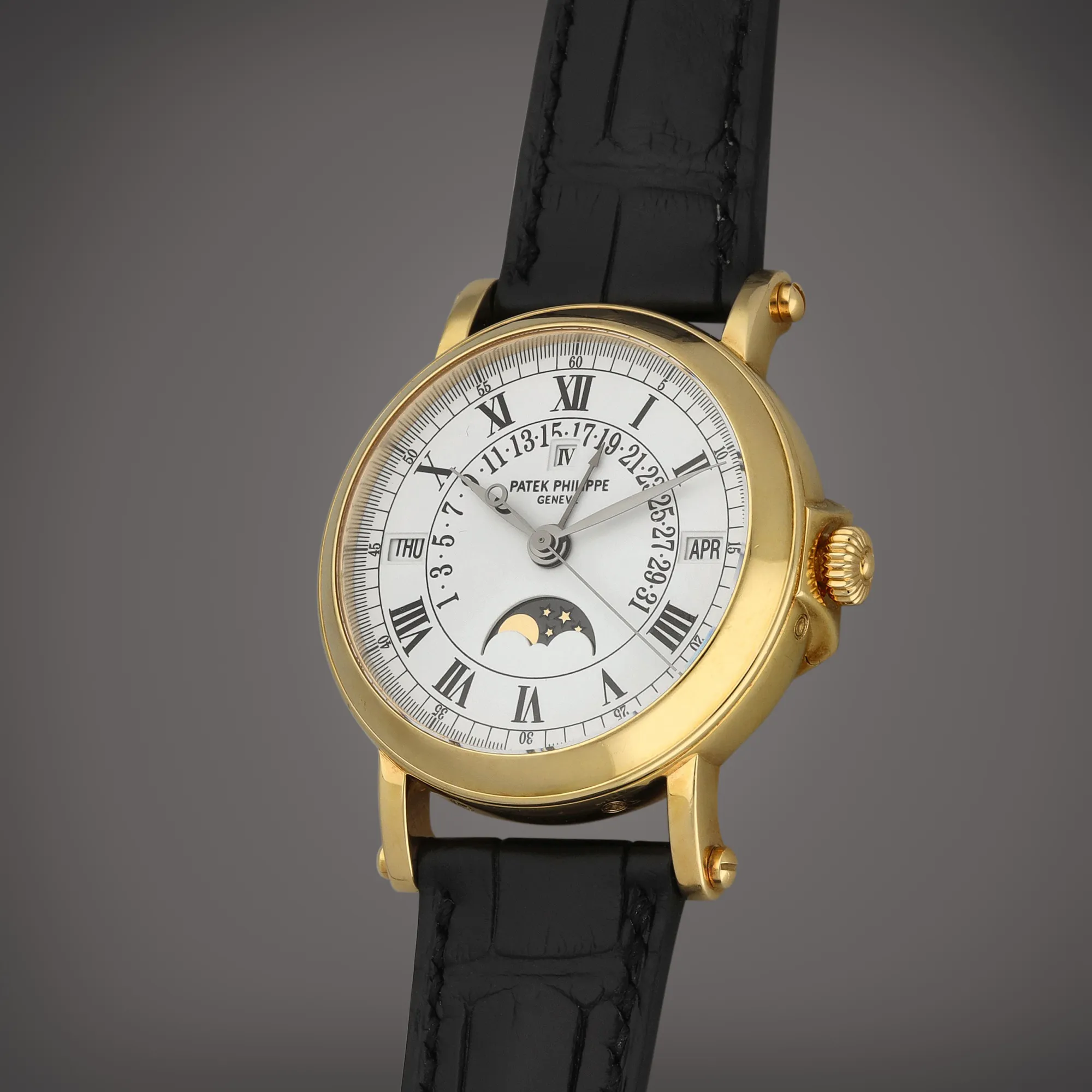 Patek Philippe Perpetual Calendar 5059 36mm Yellow gold White