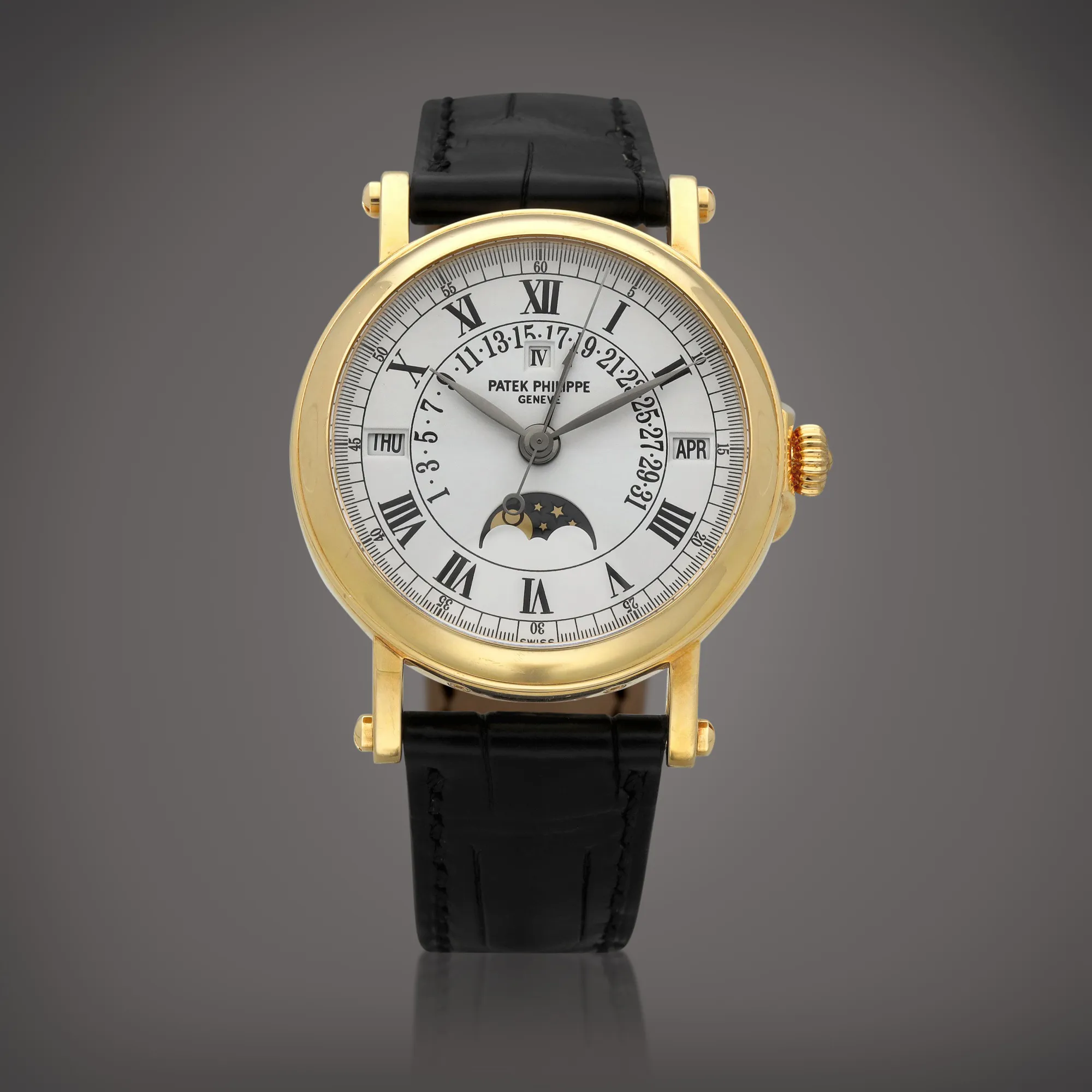 Patek Philippe Perpetual Calendar 5059 36mm Yellow gold White 1