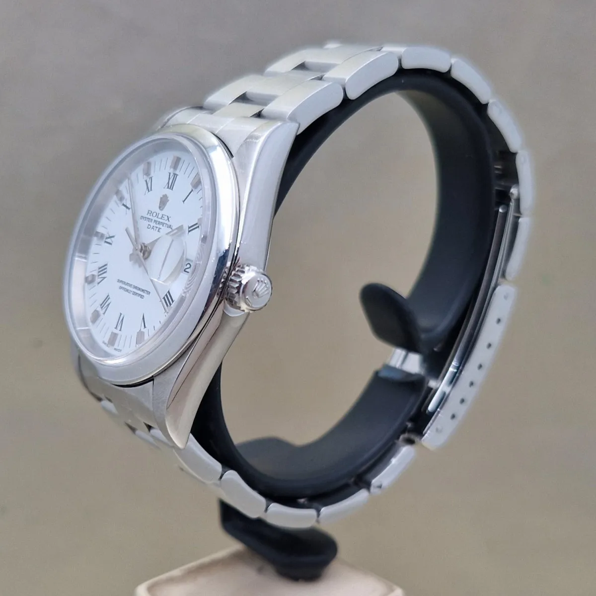 Rolex Oyster Perpetual Date 15200 34mm ACCIAIO BIANCO 1