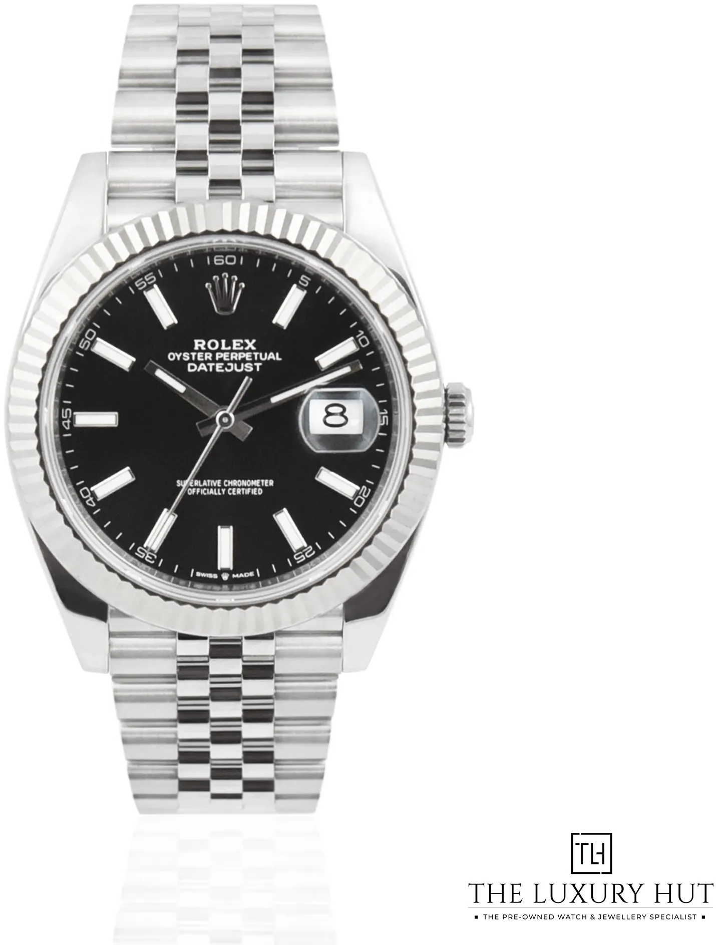 Rolex Datejust 126334 41mm Stainless steel Black