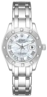 Rolex Lady-Datejust Pearlmaster 80319 White gold