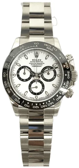 Rolex Daytona 116500LN-0001 40mm Stainless steel White