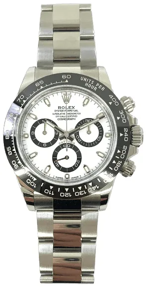 Rolex Daytona 116500LN-0001 40mm Stainless steel White