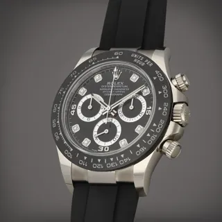 Rolex Daytona 116519LN White gold Black