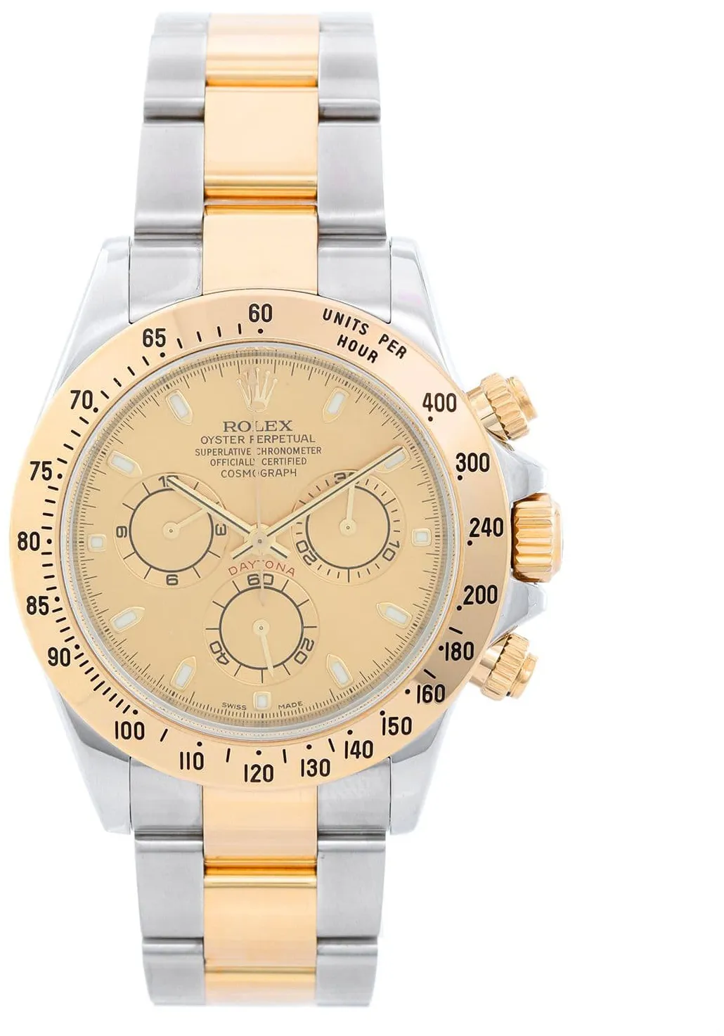 Rolex Daytona 116523-0042 40mm Yellow gold Champagne