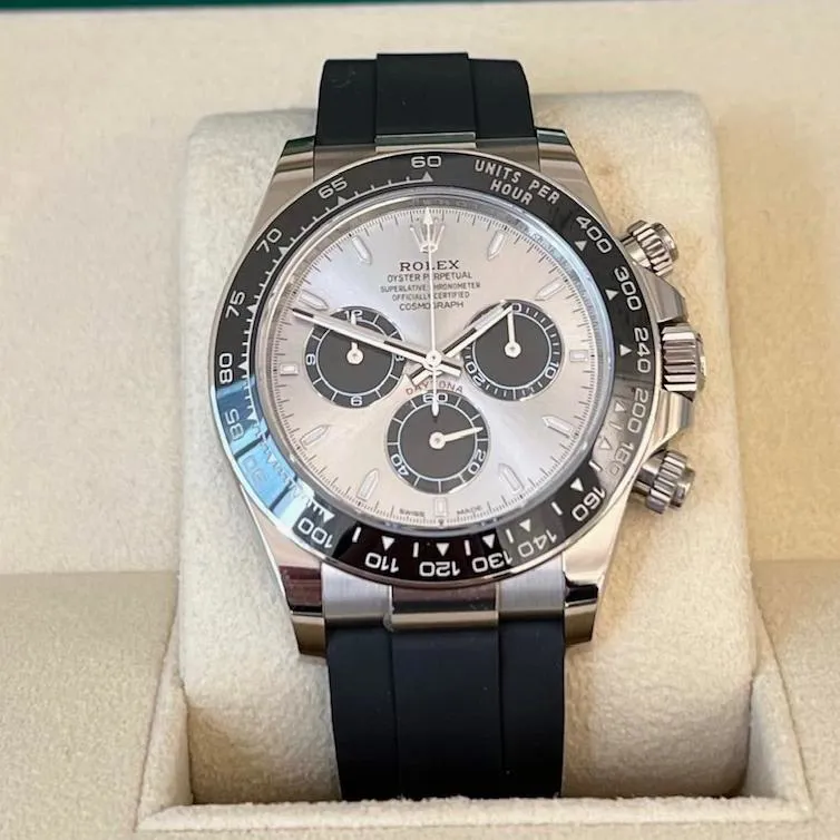 Rolex Daytona 126519LN-0006 40mm 18k white gold Silver