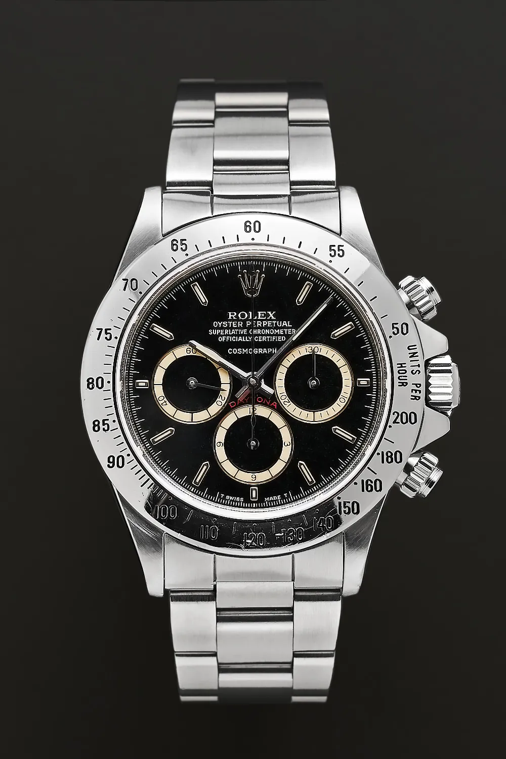 Rolex Daytona 16520 40mm Stainless steel Black