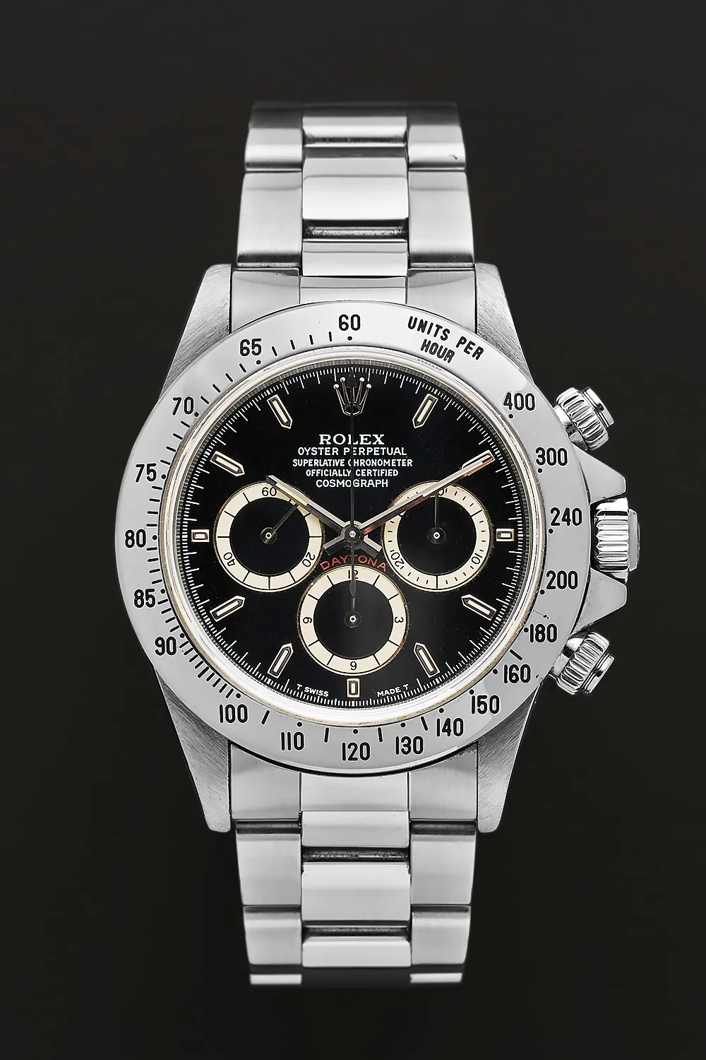 Rolex Daytona 16520 40mm Stainless steel Black