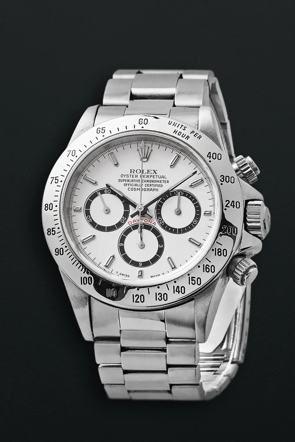 Rolex Daytona 16520 40mm Stainless steel White