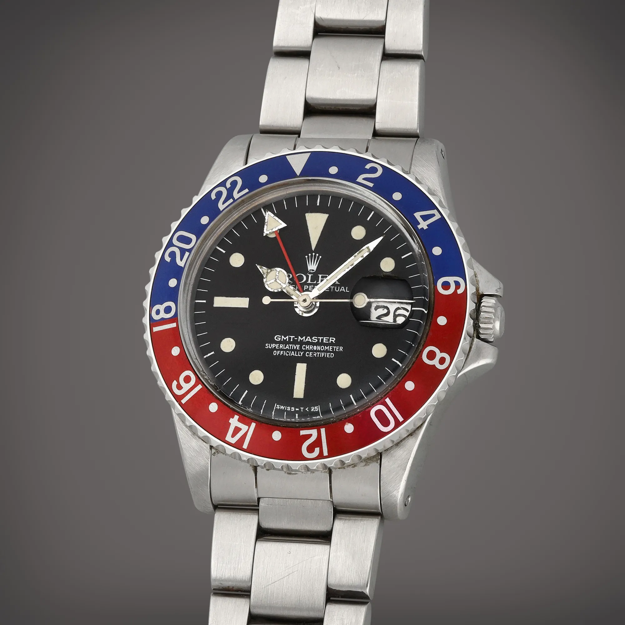 Rolex GMT-Master 1675 40mm Stainless steel Black