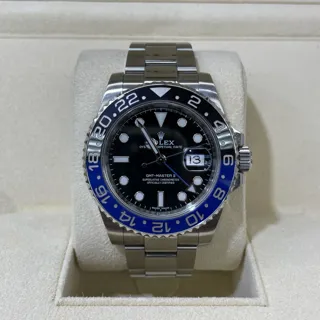 Rolex GMT-Master II 116710BLNR Stainless steel Black