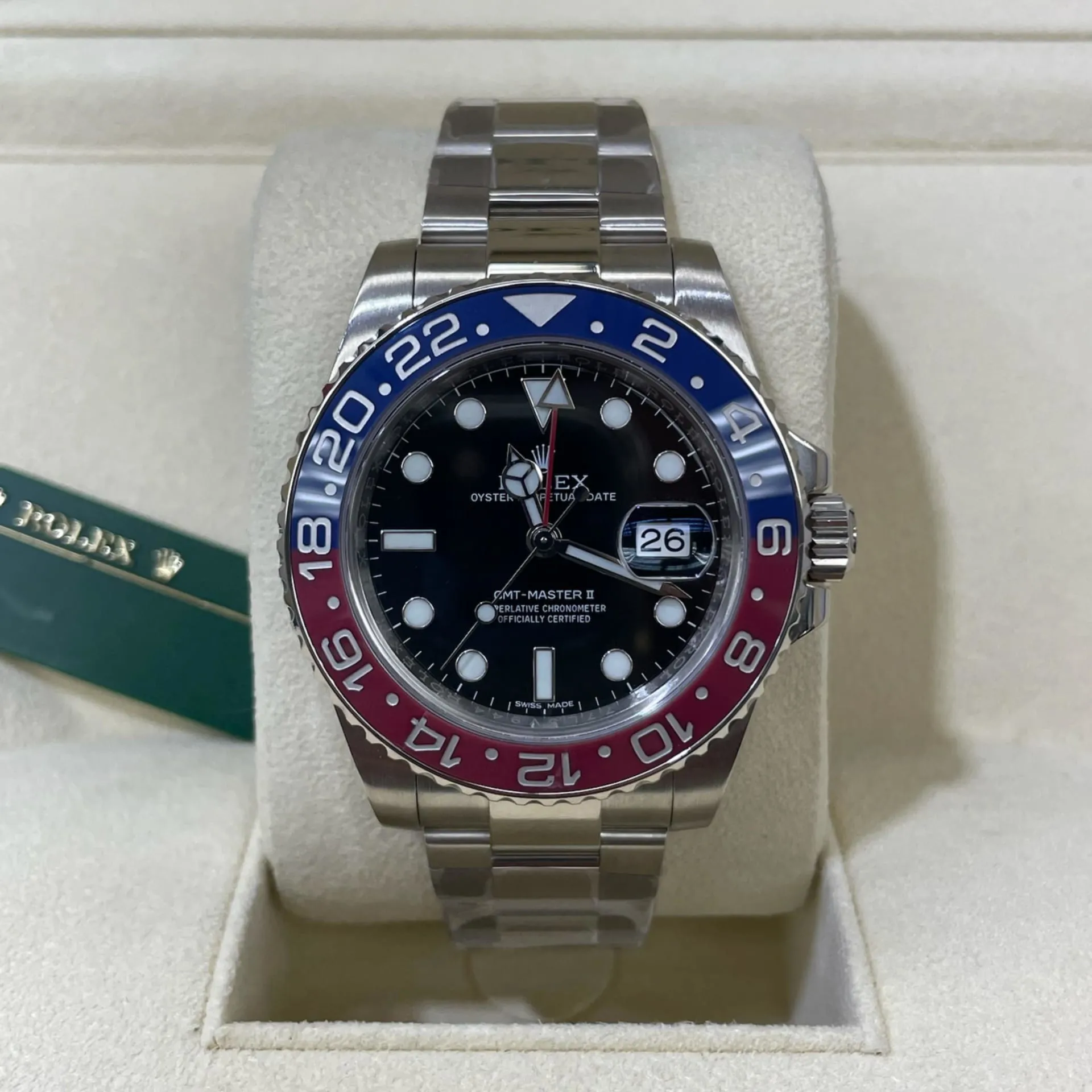 Rolex GMT-Master II 116719BLRO-0001 40mm White gold Black