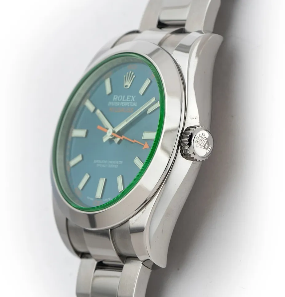 Rolex Milgauss 116400GV-0002 40mm Stainless steel Blue 1