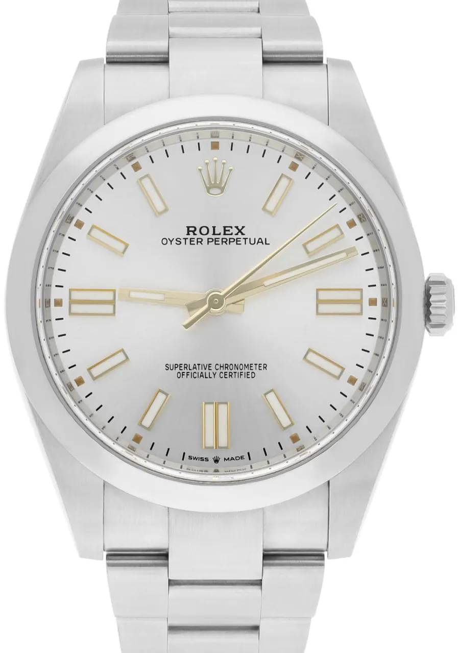 Rolex Oyster Perpetual 124300-0001 41mm Oystersteel Silver