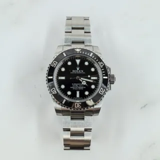 Rolex Submariner (No Date) 114060 Stainless steel Black