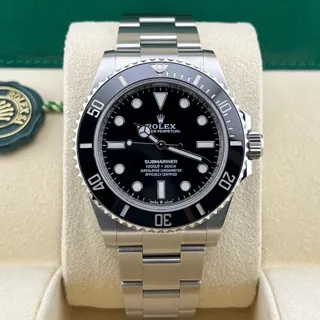 Rolex Submariner 124060-0001 Stainless steel Black