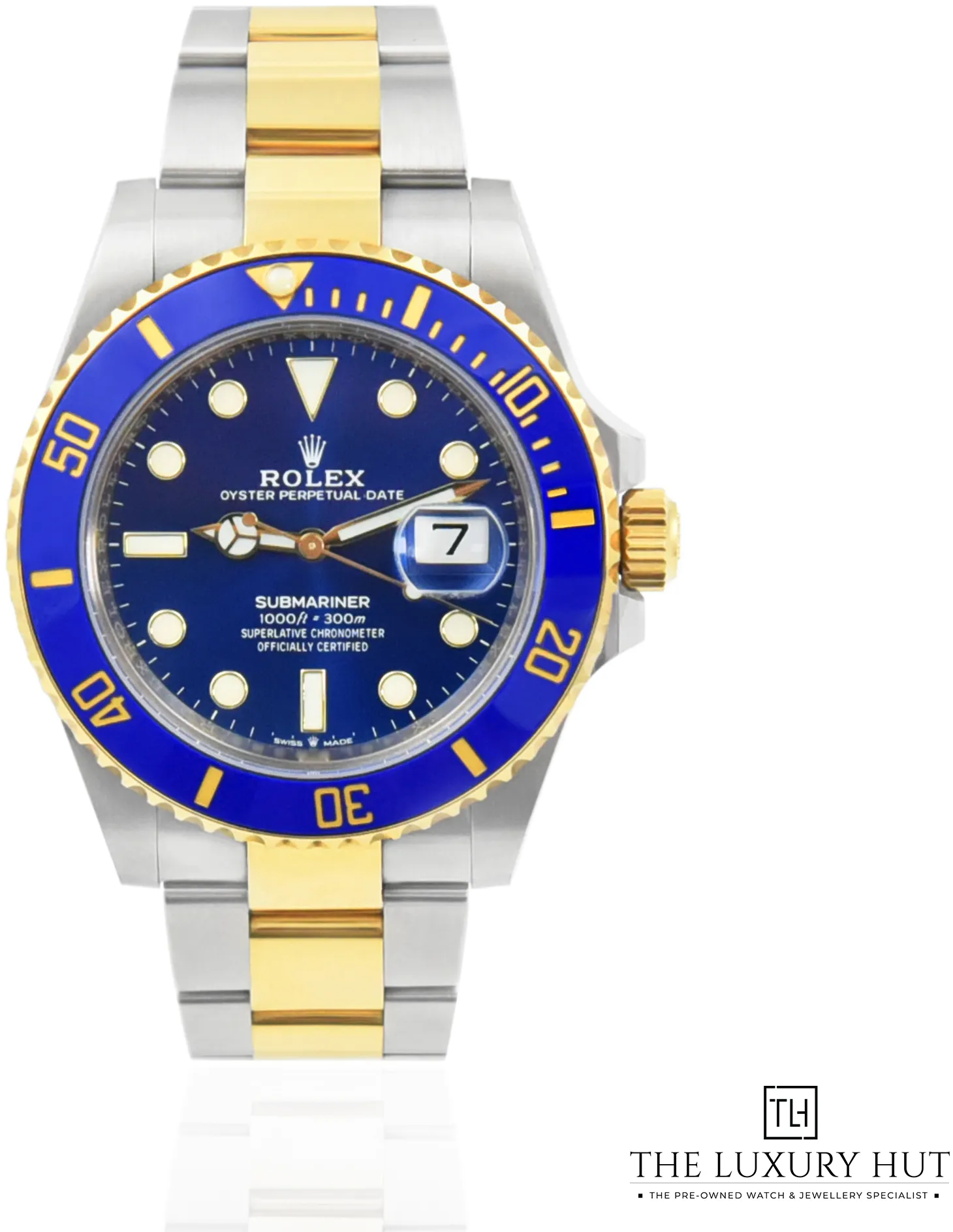 Rolex Submariner Date 126613LB 41mm Yellow gold and stainless steel Blue