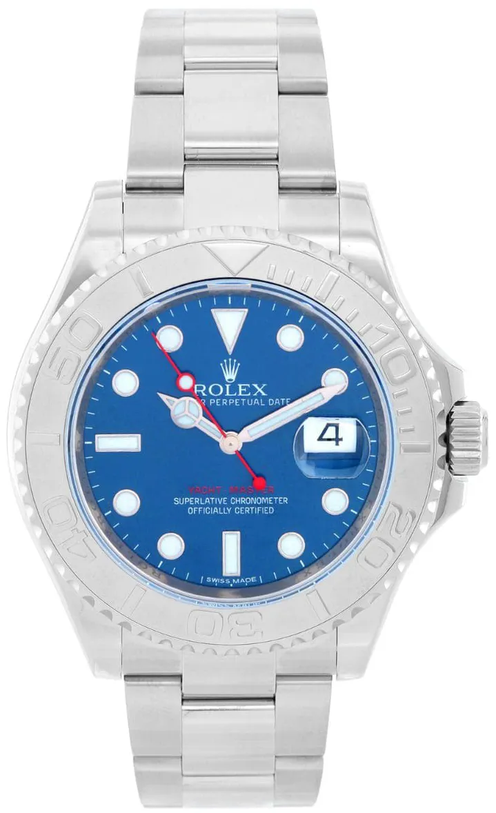 Rolex Yacht-Master 116622-0001 40mm Platinum Blue